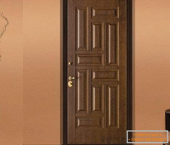 двері вхідні дерев'яні для квартири, фото 32
