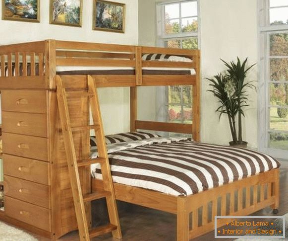 Багатофункціональні ліжка для дітей і підлітків