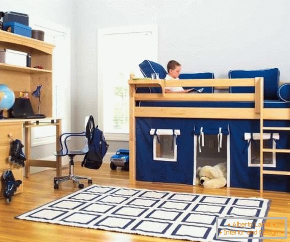 Зручні і красиві ліжка для дітей