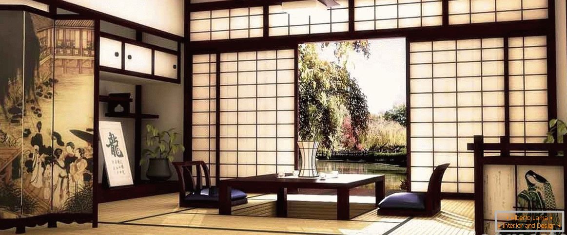 Японський стиль в інтер'єрі будинку і квартири