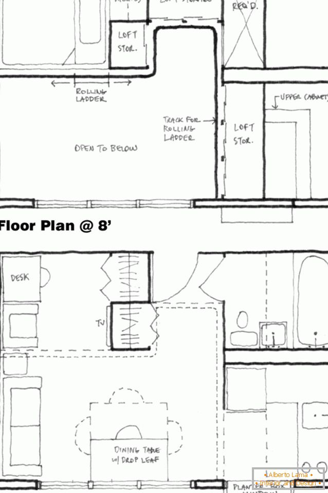 Планування квартири-студії