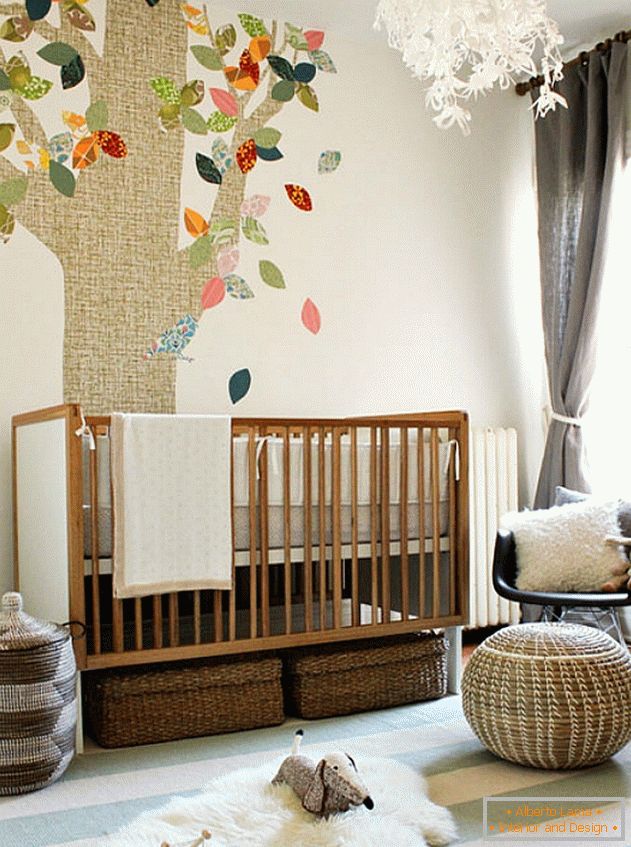 Прикрасьте стіну в дитячій вашого малюка таким деревом