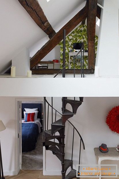 Красиві французькі мотиви в декорі сходів