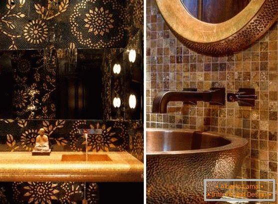Гламурні ванні кімнати в азіатському стилі