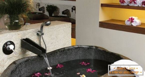 Раковина для ванної в японському стилі