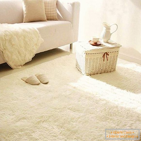 білі килими на підлогу, фото 61