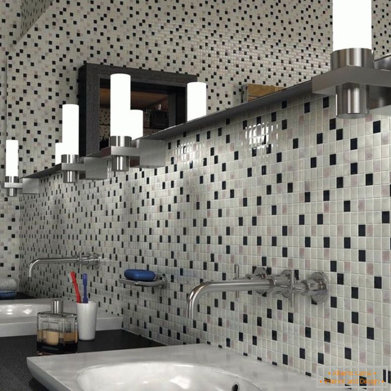 чорно-біла-мозаїка-в-оформленні-ванною-кімнати
