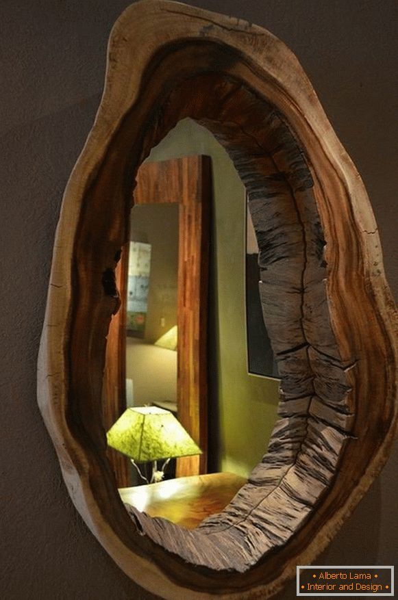 Рама для дзеркала з дерева
