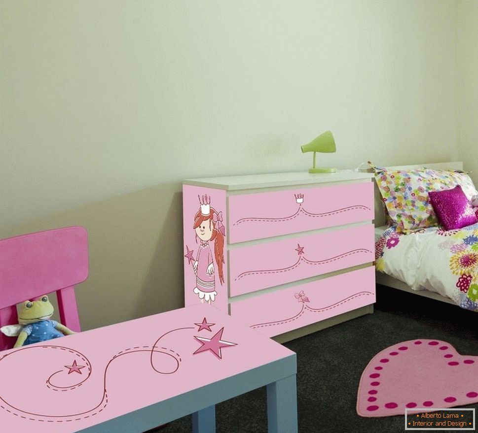 Меблі в дитячій кімнаті