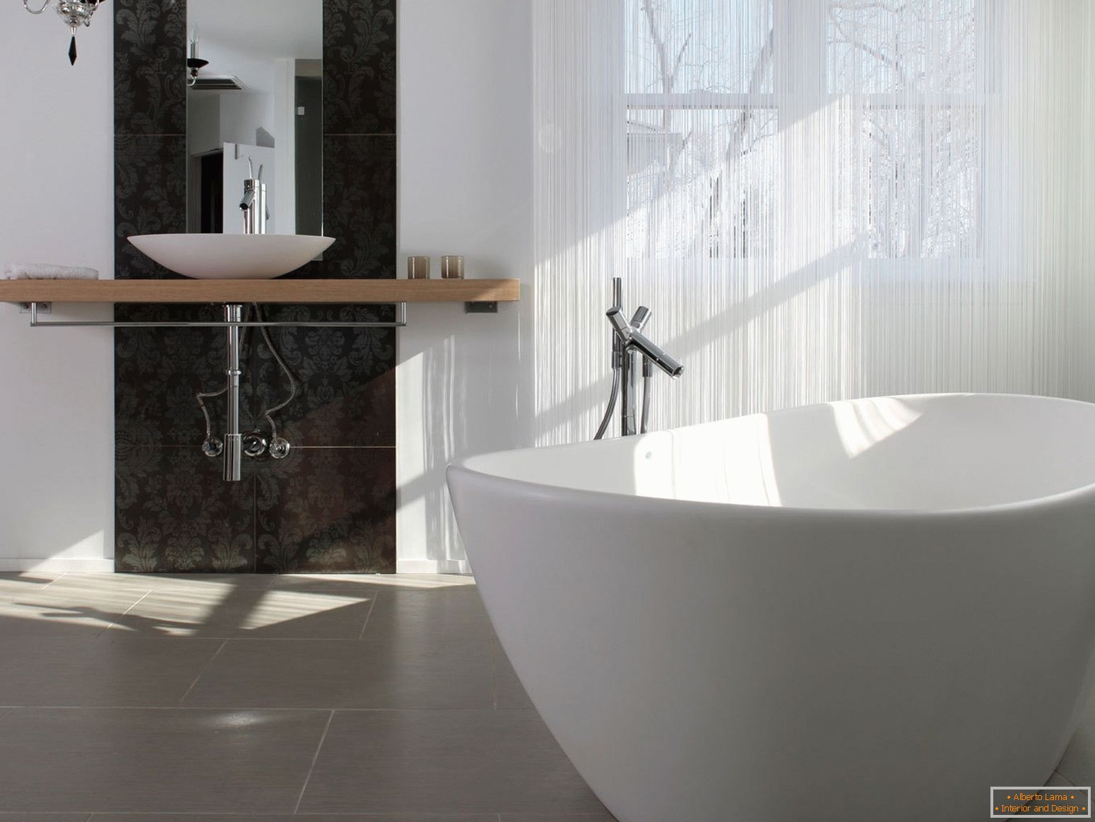 Розкіш і простота в дизайні ванної