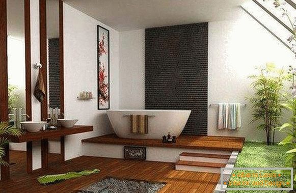 дизайн великої ванної кімнати, фото 16