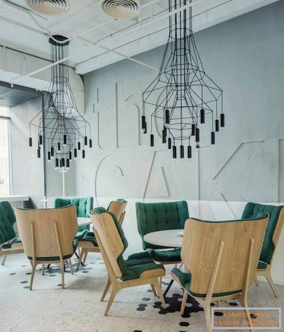 Кращі сучасні ідеї для дизайну кафе барів ресторанів