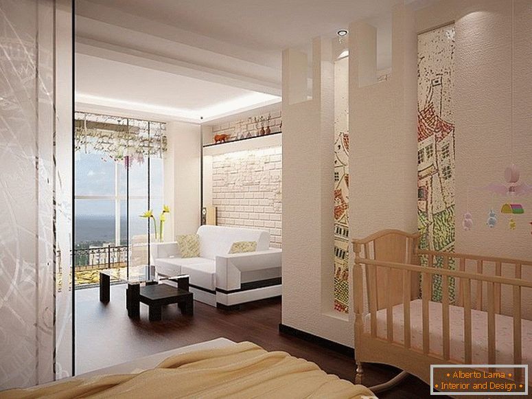 Однокімнатна квартира з панорамним вікном