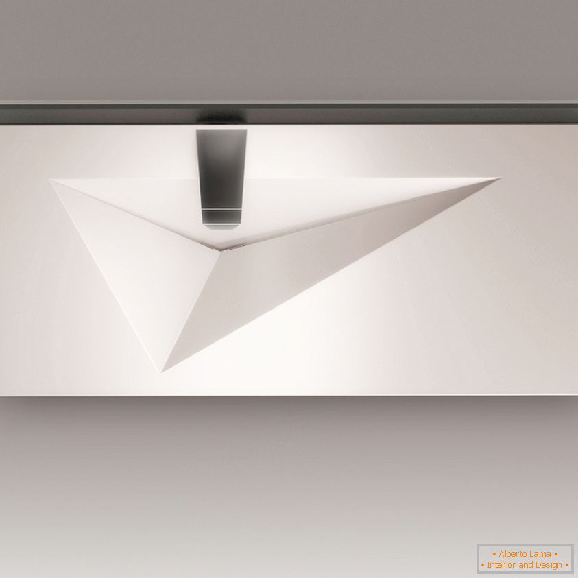 Дизайн раковини з невидимим зливом від ARCHITIME Design Group