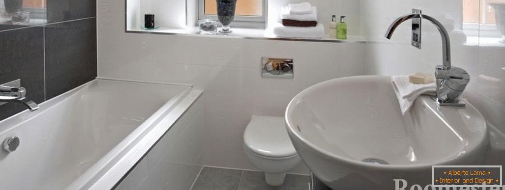 Дизайн ванної кімнати з унітазом