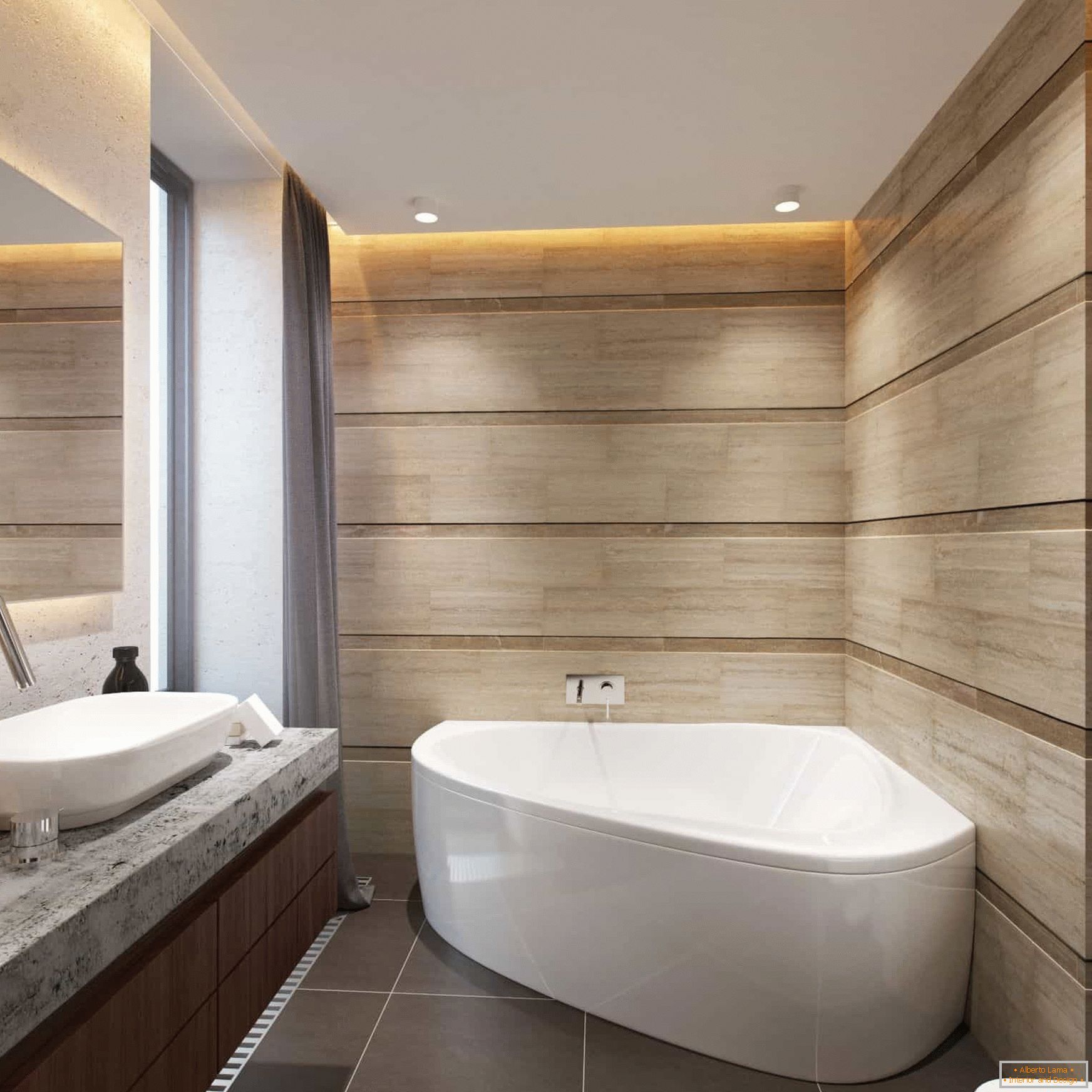 Ванна кімнатав эко-стиле