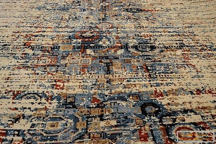 Дизайнерський килим - колекція «Стертая класика»