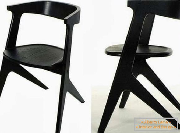 дерев'яні дизайнерські стільці, фото 35