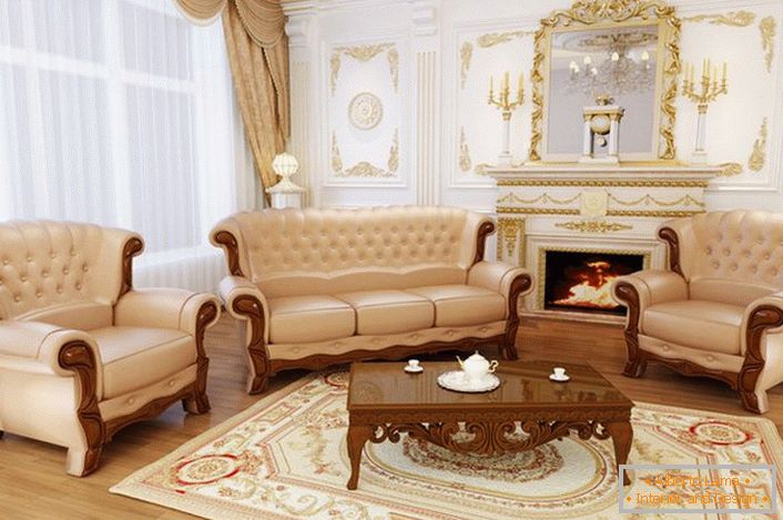 Кімната для гостей в стилі бароко.