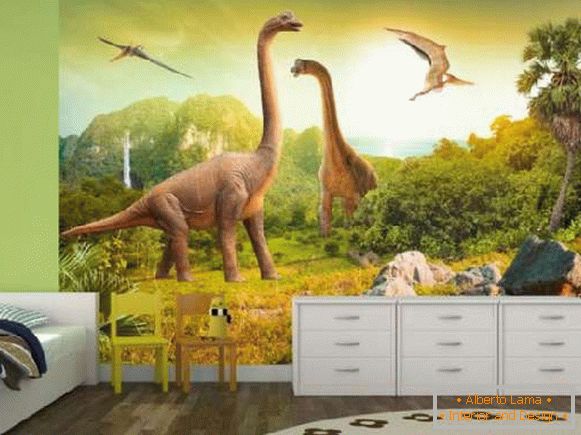 фотошпалери динозаври в дитячу, фото 46