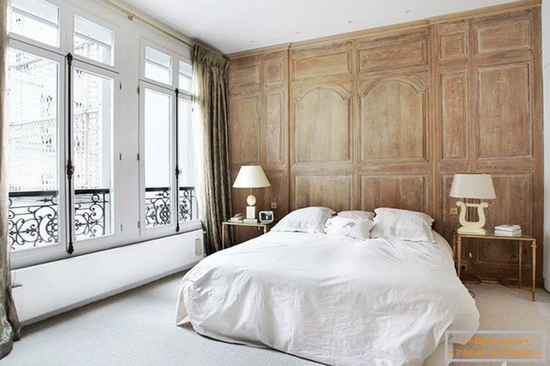 Французький стиль інтер'єру в спальні