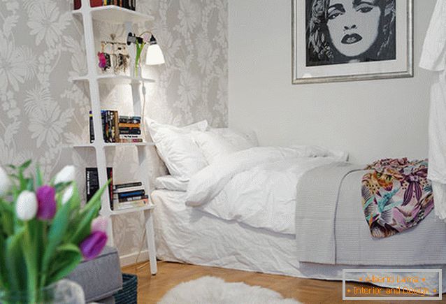 Спальне місце в маленькій квартирі в Готеборге