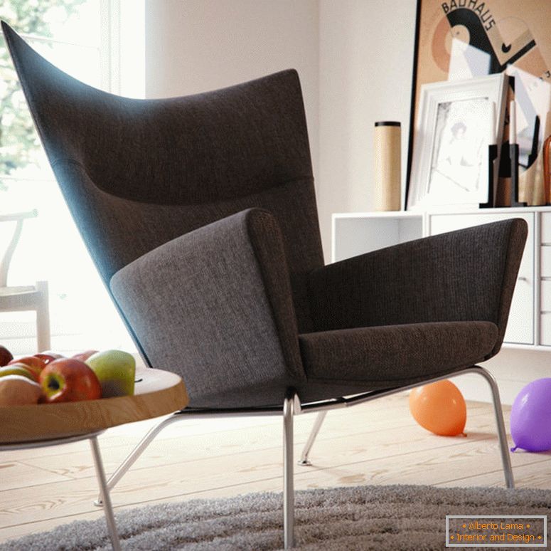 сірі вітальні-крісла-стільці-сучасні-стільці-для-вітальні-фото-фото