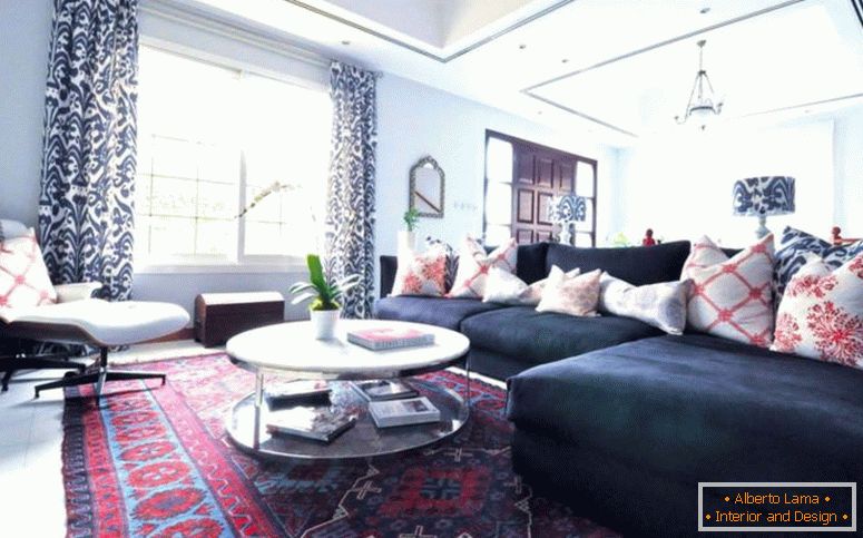 перська-килими-створення-класика-сучасна стиль-вітальня