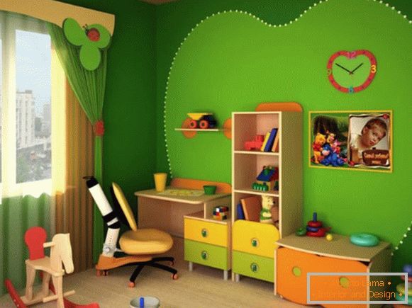 інтер'єр дитячої кімнати для дівчинки 3 лет фото