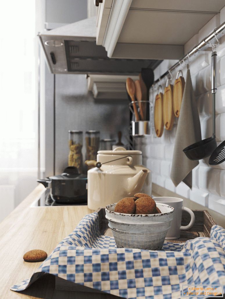 Скандинавські-дизайн-цікаві кухні-8-квадратні метри