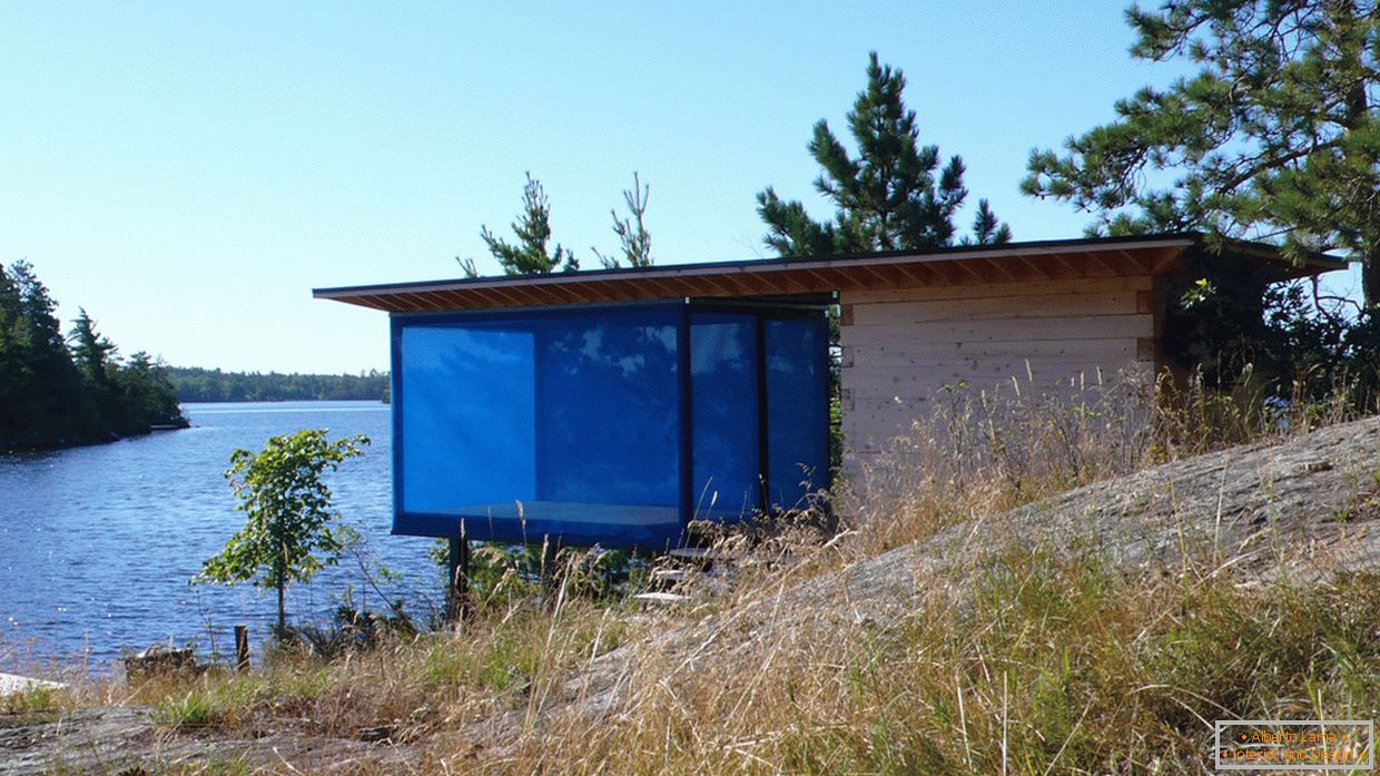 Дизайн будинку на палях «Синій куб» - фото 9