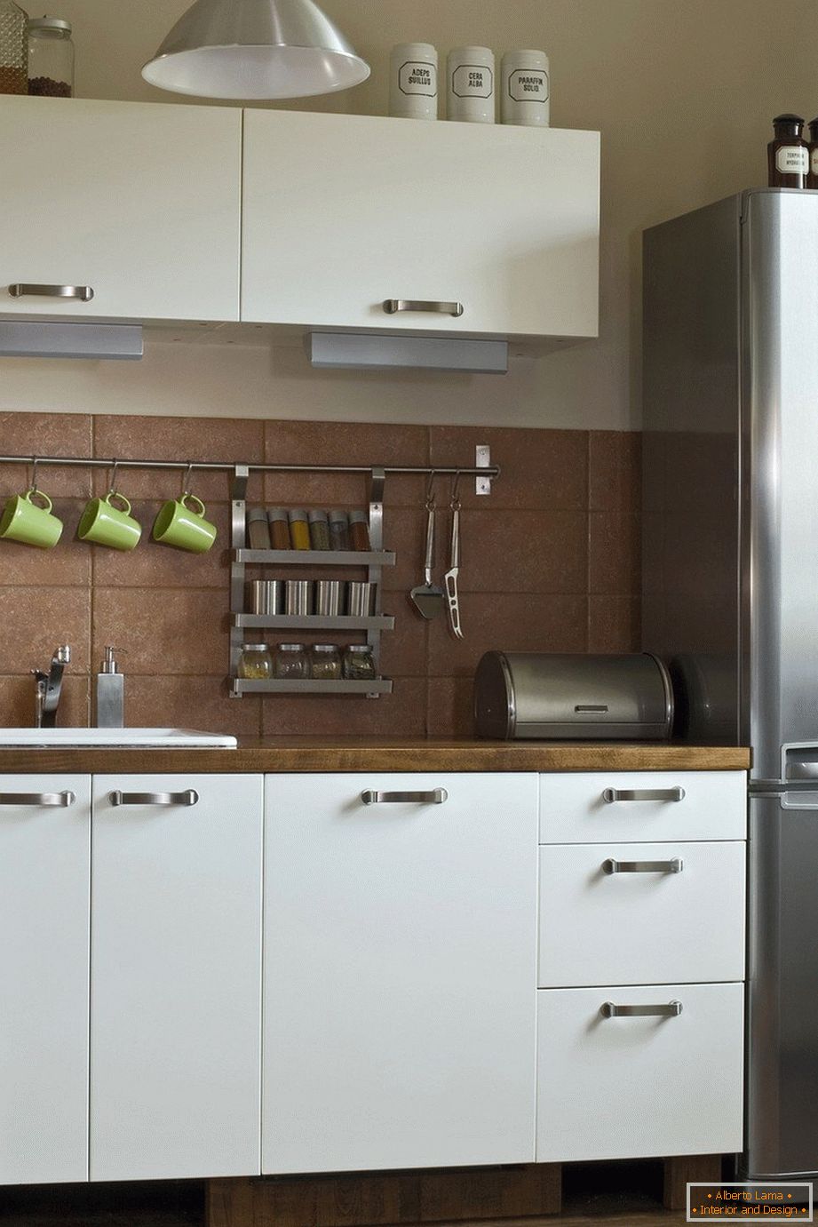 Добре організоване кухонний простір