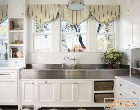красиві штори на кухню, фото 1