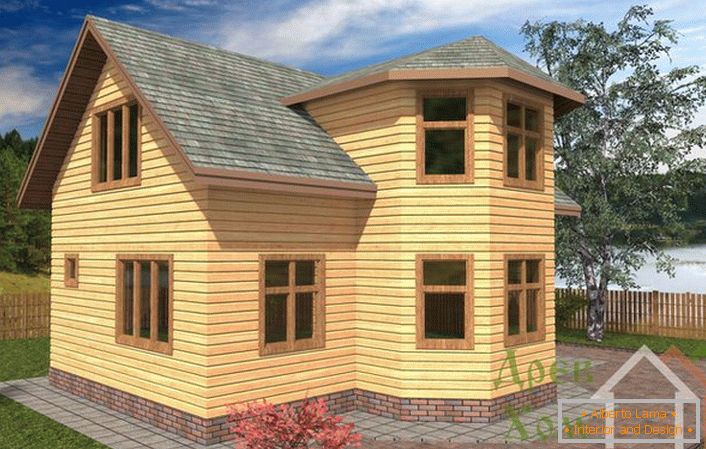 Проект дерев'яного будинку