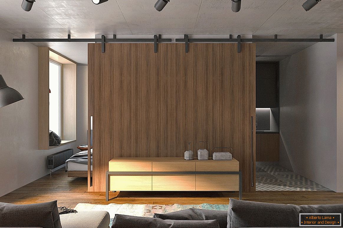 Інтер'єр квартири студії від Lugerin Architects - фото 3