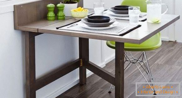 стіл кухонний розкладний дерев'яний, фото 11