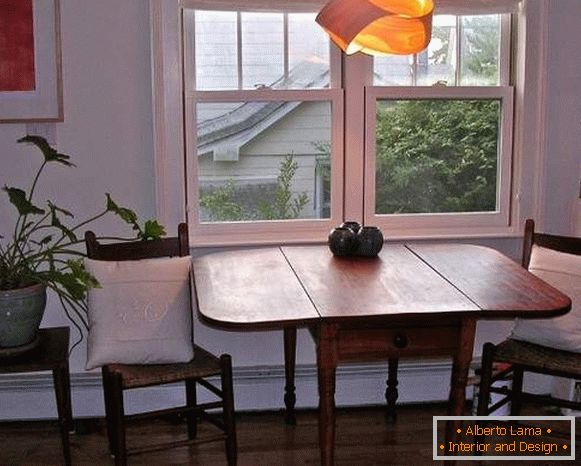 стіл кухонний розкладний дерев'яний, фото 28