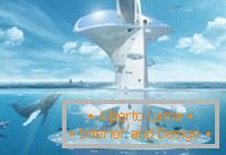 Концепт подводного хмарочоса от архитектора Жака Ружери