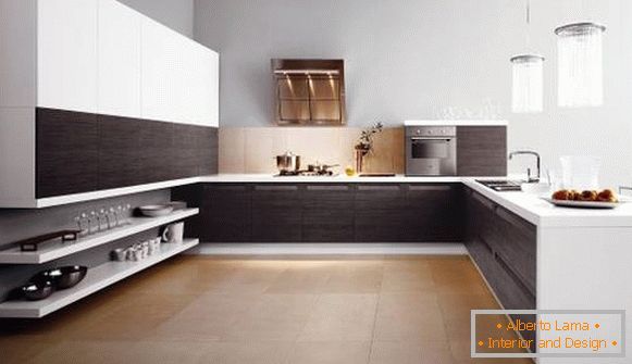Красивая кухня в стиле luxury minimalizm