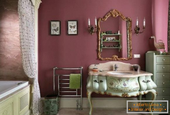 Красива ванна кімната - дизайн фото в стилі прованс