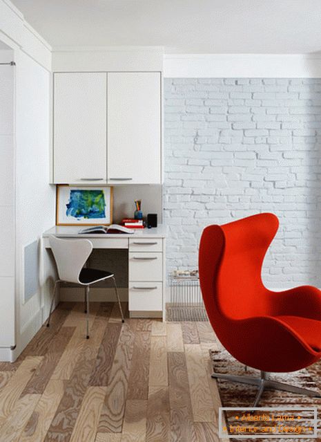 Красивий інтер'єр маленької квартири від Donald Lococo Architects