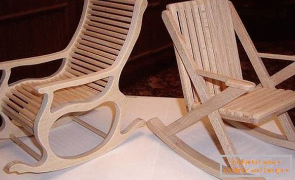 крісло качалка + своїми руками креслення з фанери, фото 28