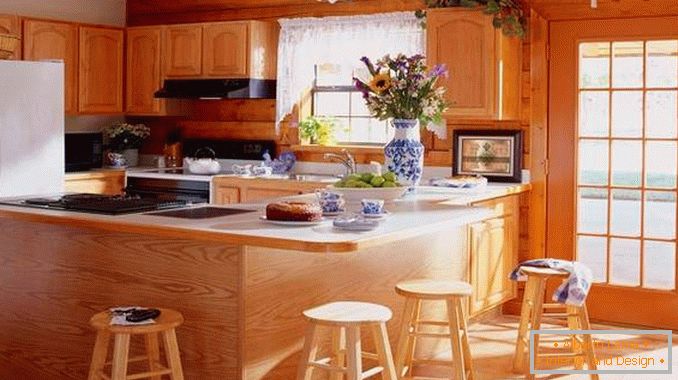 кухня з дерева своїми руками в сучасному стилі, фото 3