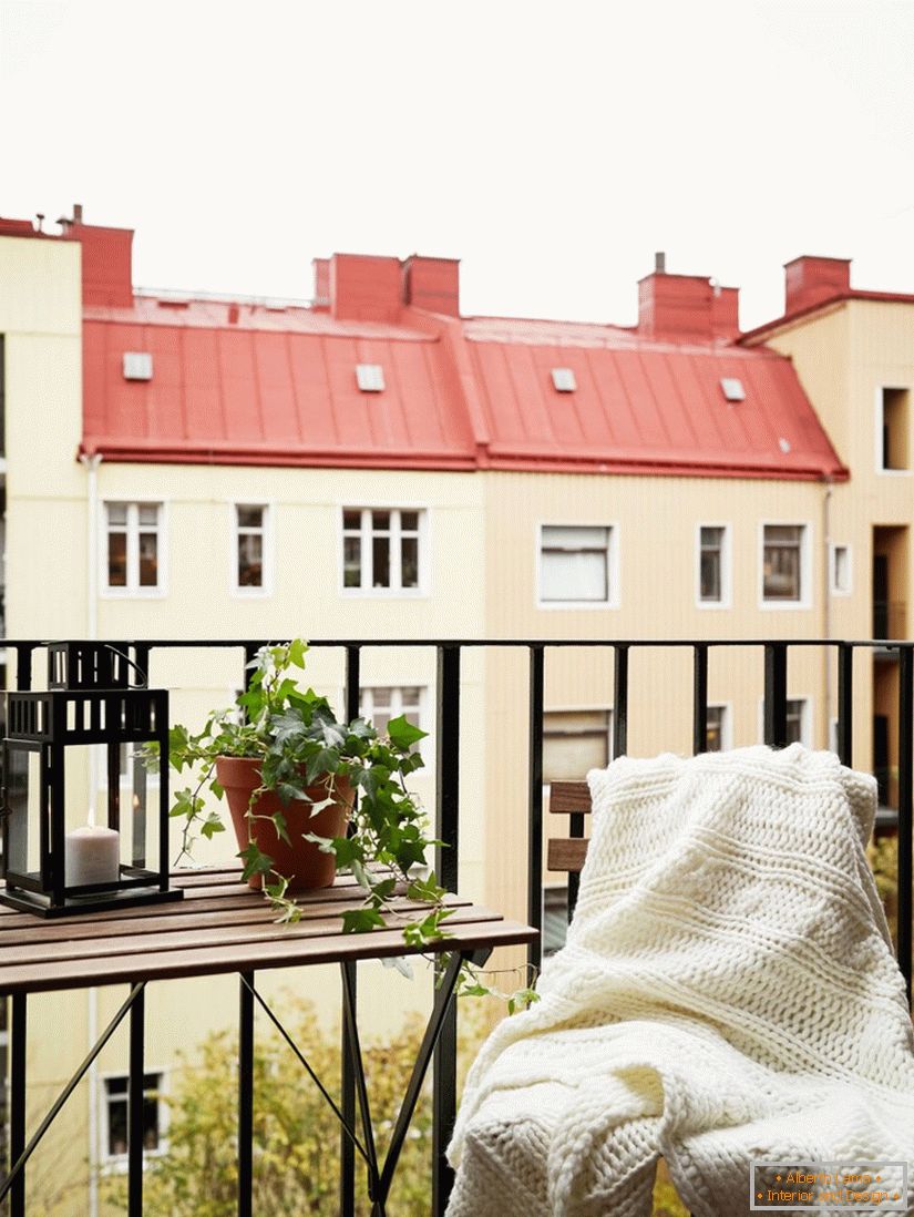 Балкончик будинку в Швеції