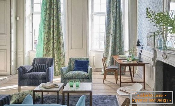 Модні тканини для штор, меблів і килимів 2016 від Designers Guild