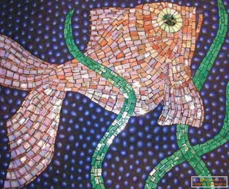 Рибка з мозаїки