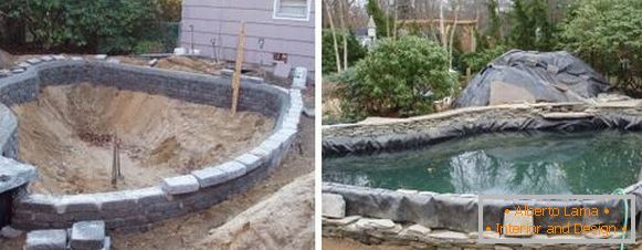 Як побудувати ставок на дачі своїми руками - проекти басейнів з фото