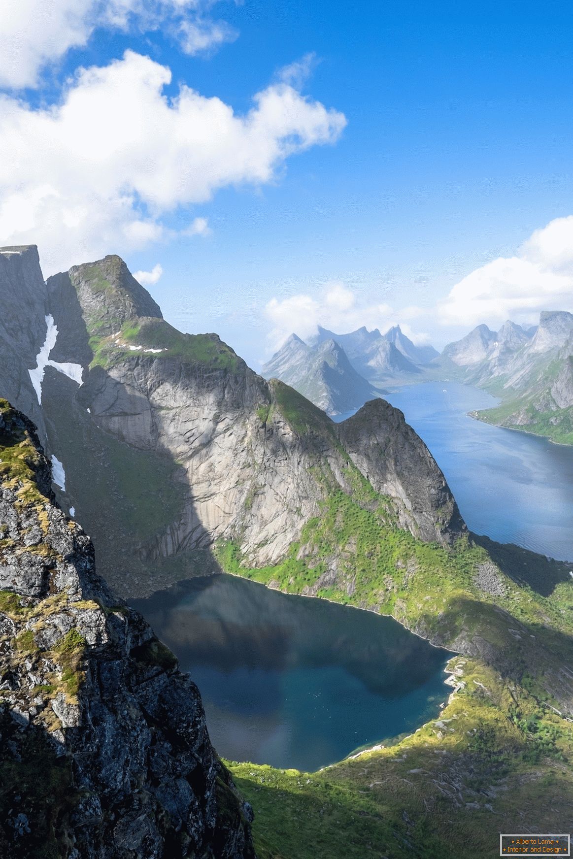 Норвегія з висоти пташиного польоту