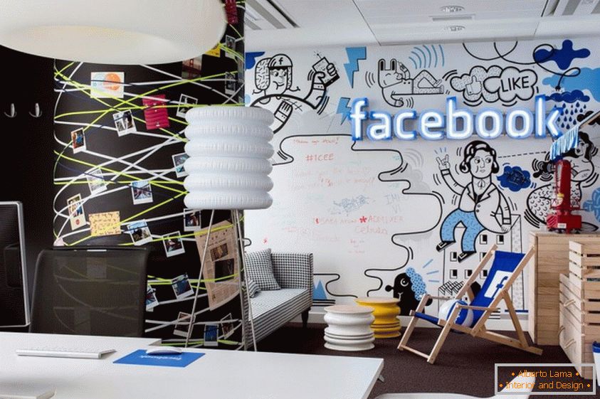 Офіс компанії Facebook в Польщі від компанії Madama