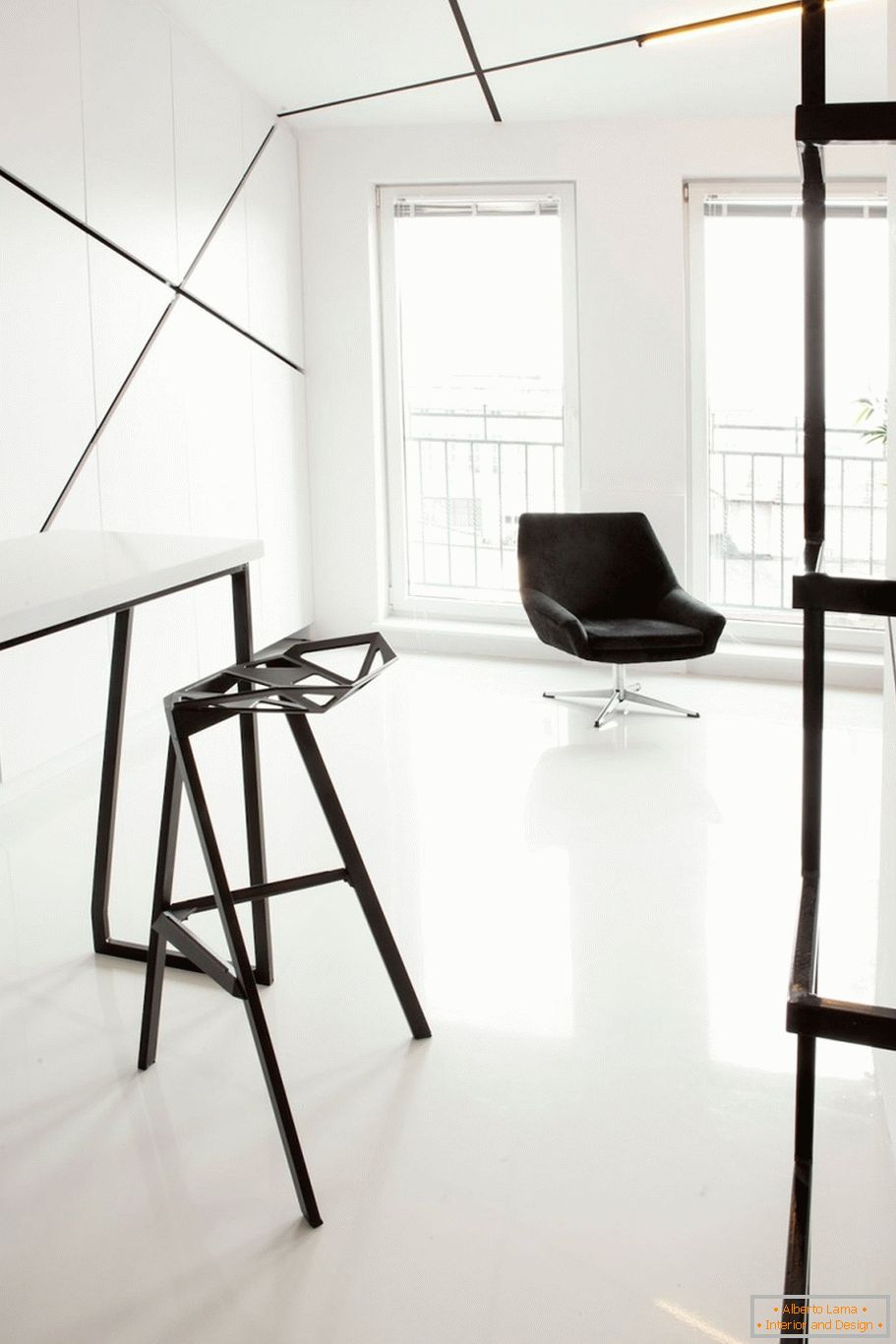 Дизайн інтер'єру квартири-студії Peter's Flat